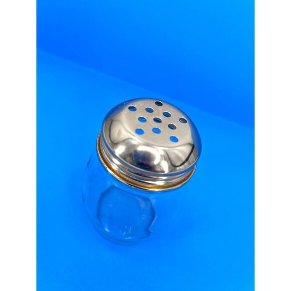 GLASS KRAFT PARMESAN CHEESE SHAKER W/ GOLD TOP - Picture 5 of 6